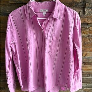 Madewell Relaxed Pink Buttondown Shirt